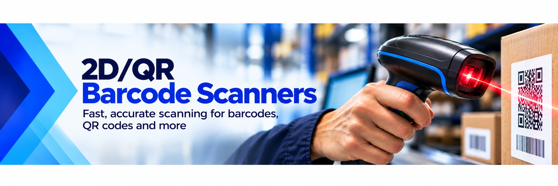 2D and QR Code scanners