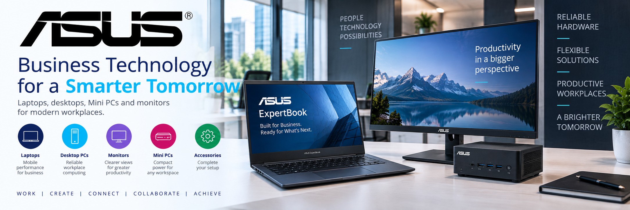 ASUS Business Laptops, PCs & Monitors UK