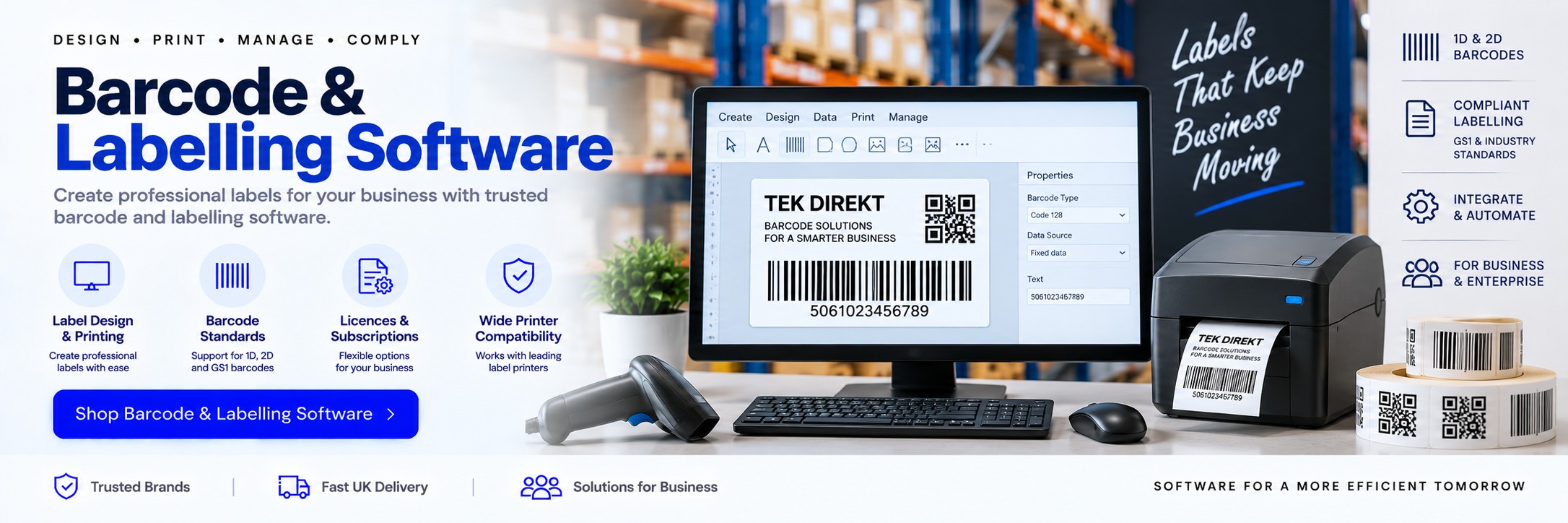 Barcode & Labelling Software | Label Printing Software