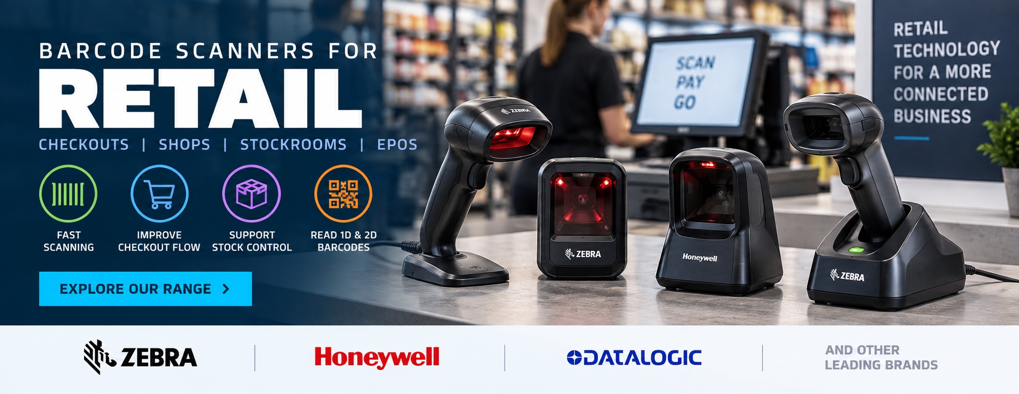 Barcode Scanners for Retail