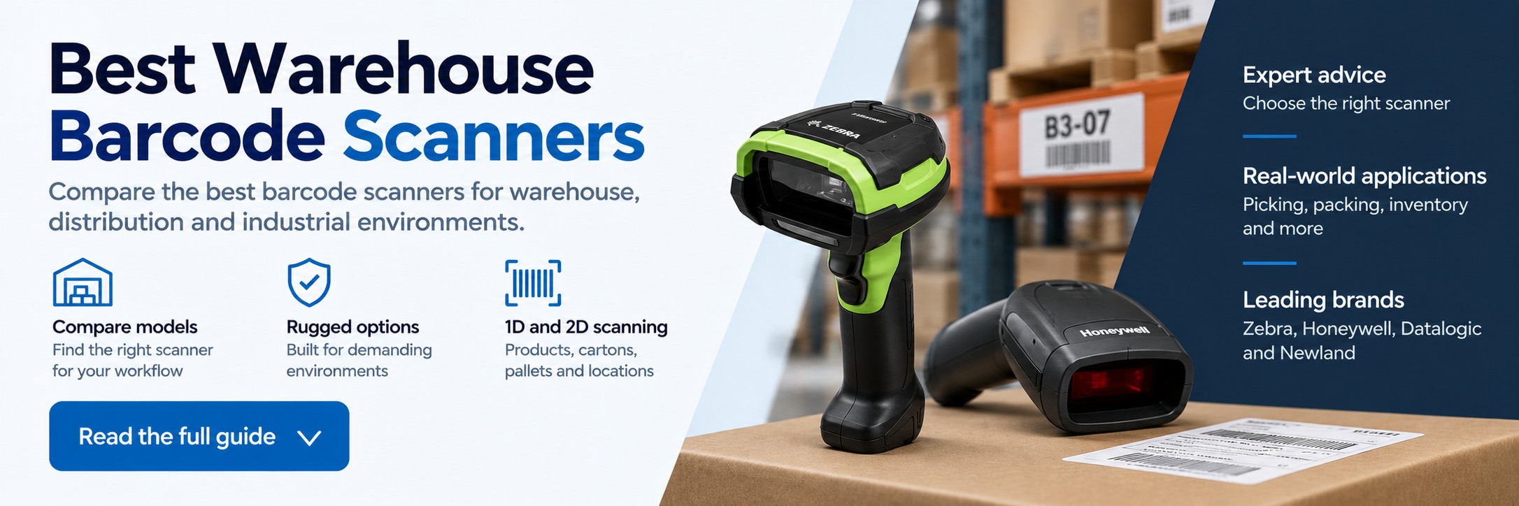 The Best Barcode Scanners for Warehouse Operations