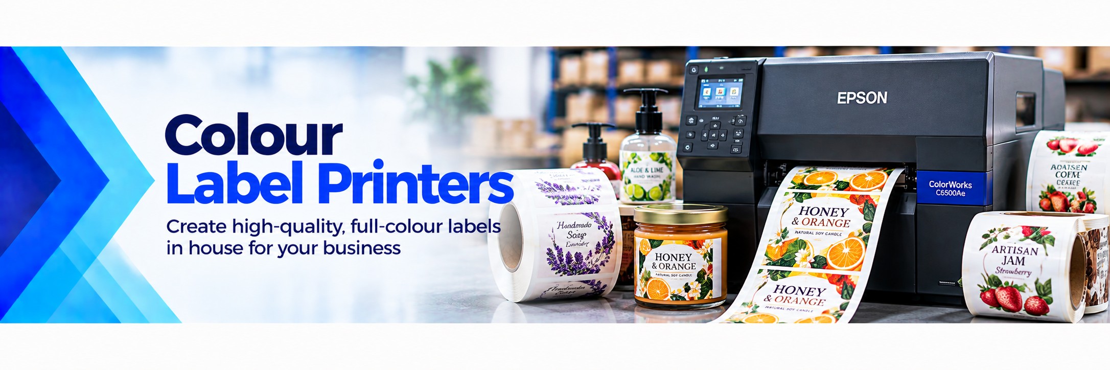 Colour Label Printers & Full-Colour Label Printers UK  