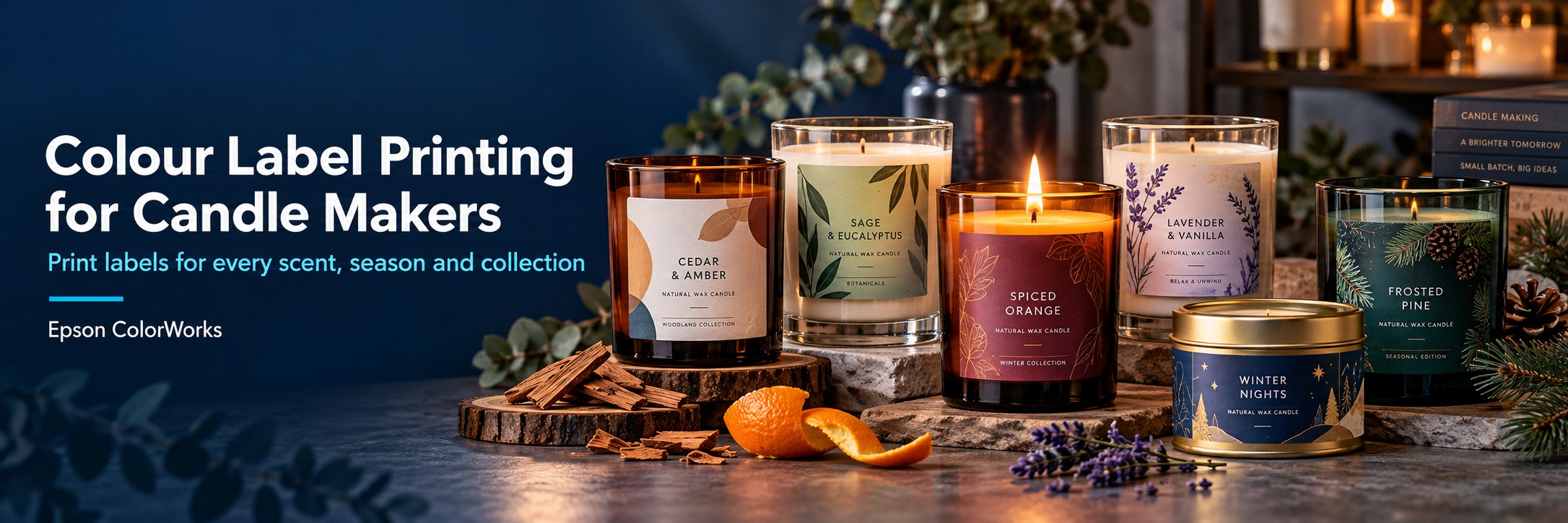 Colour Label Printing for Candle Makers