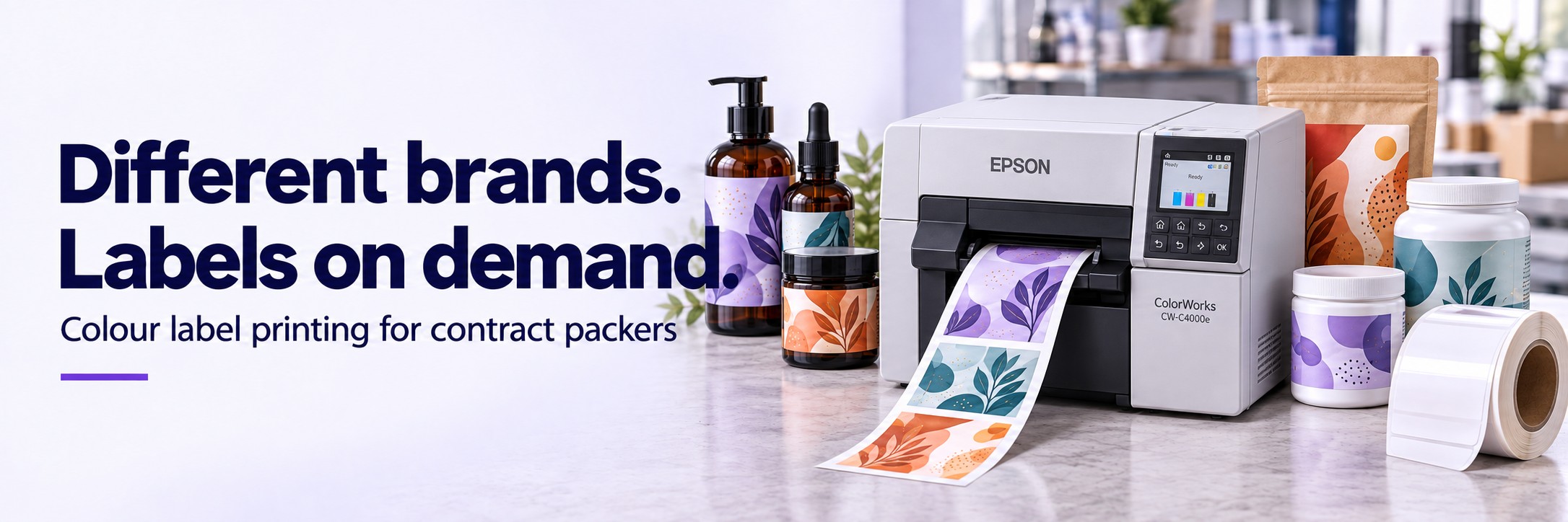 Contract Packing & Private Label Printers