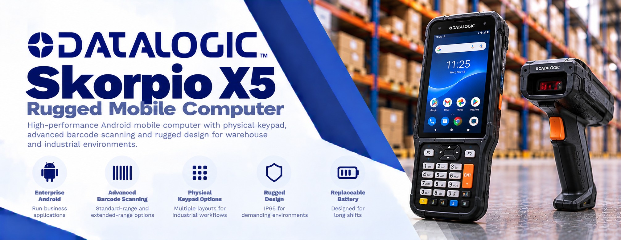 Datalogic Skorpio X5 Rugged Mobile Computer