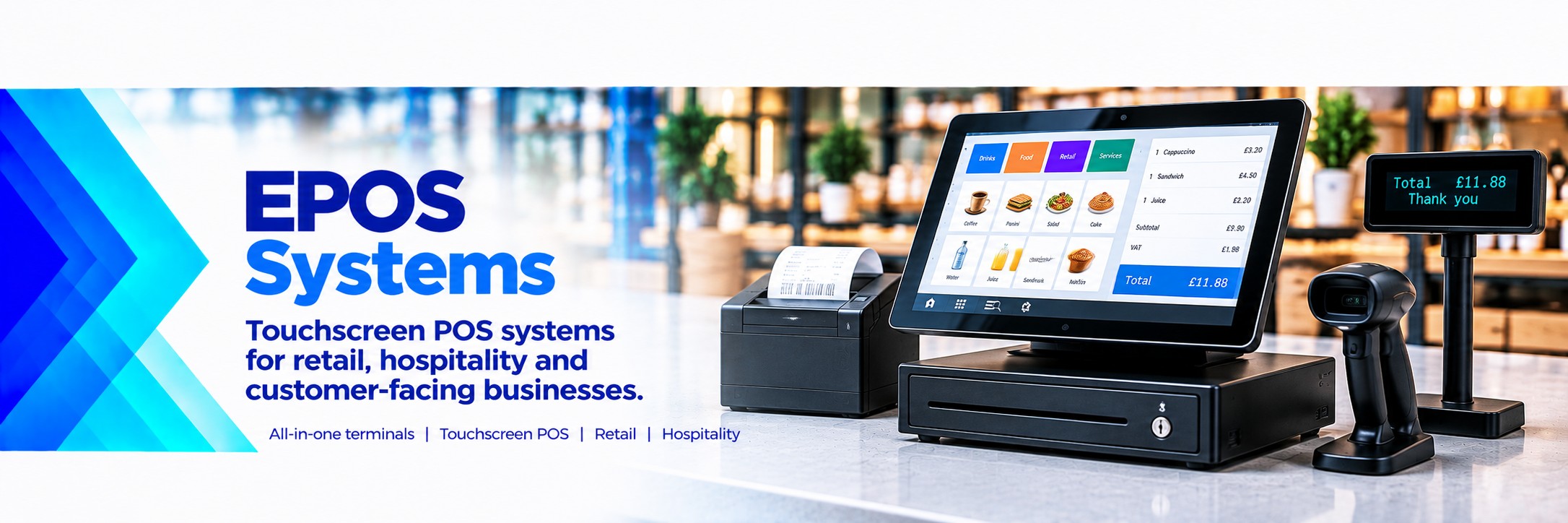 EPOS Systems & Touchscreen POS Systems UK | Tek Direkt
