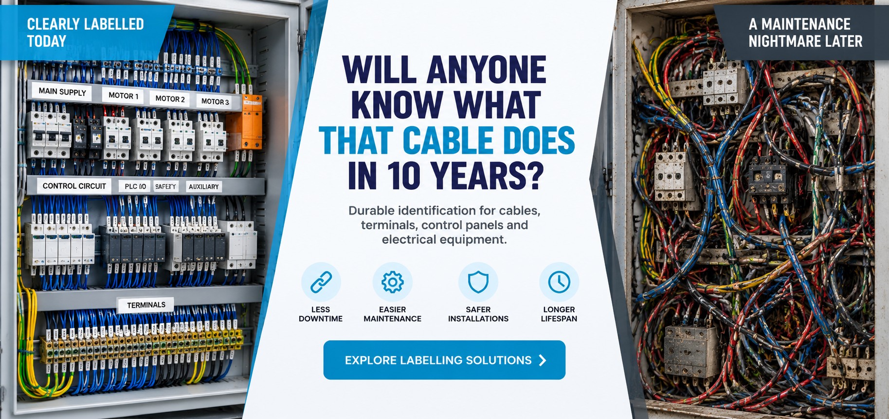 Electrical Panel & Cable Identification Labels