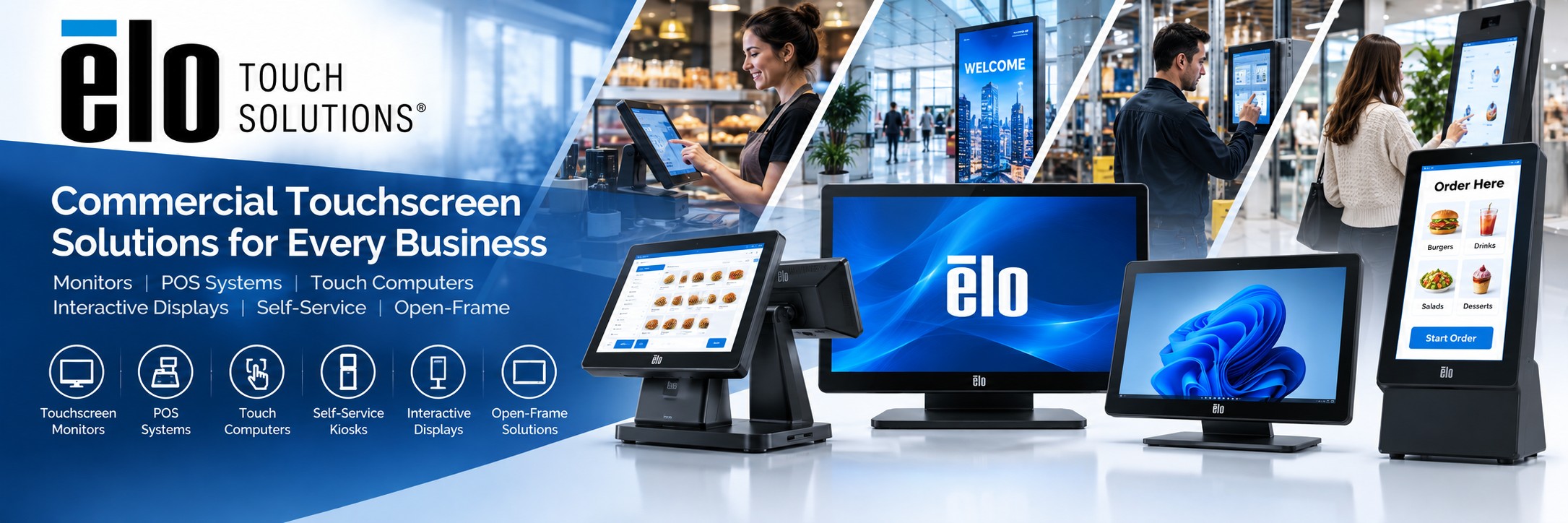 Elo Touchscreen Monitors & POS Systems
