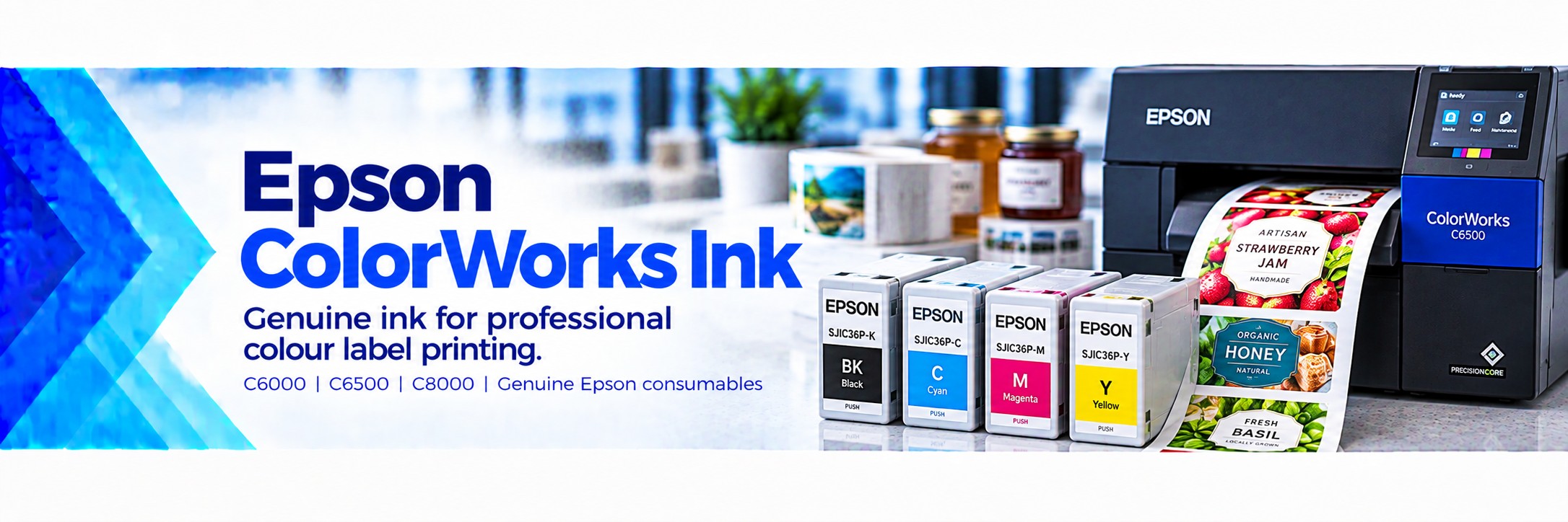Epson ColorWorks Ink Cartridges UK | Genuine Epson Ink