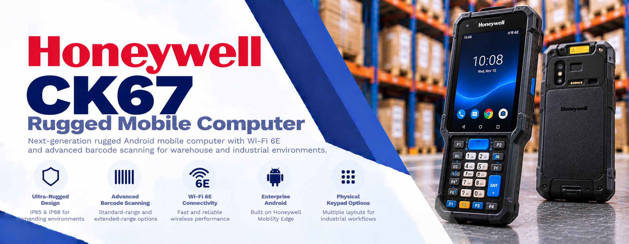 Honeywell CK67 Rugged Mobile Computer