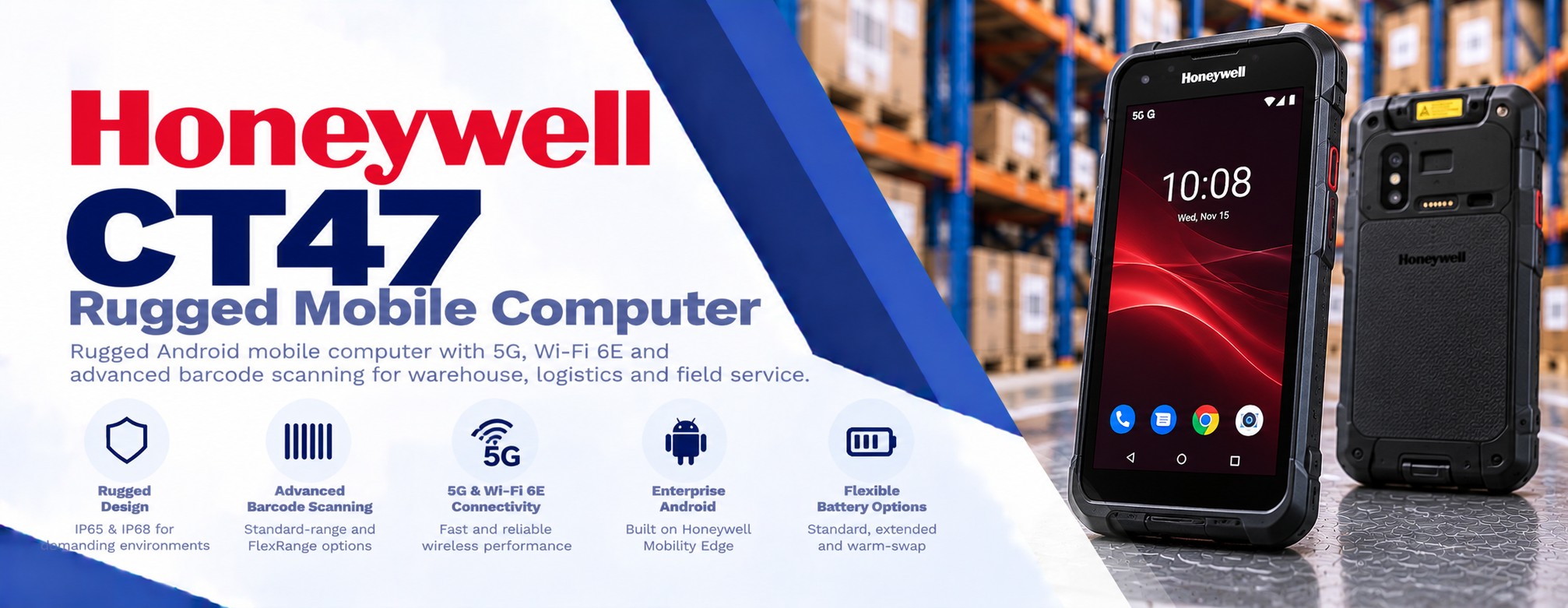 Honeywell CT47 Rugged Mobile Computer