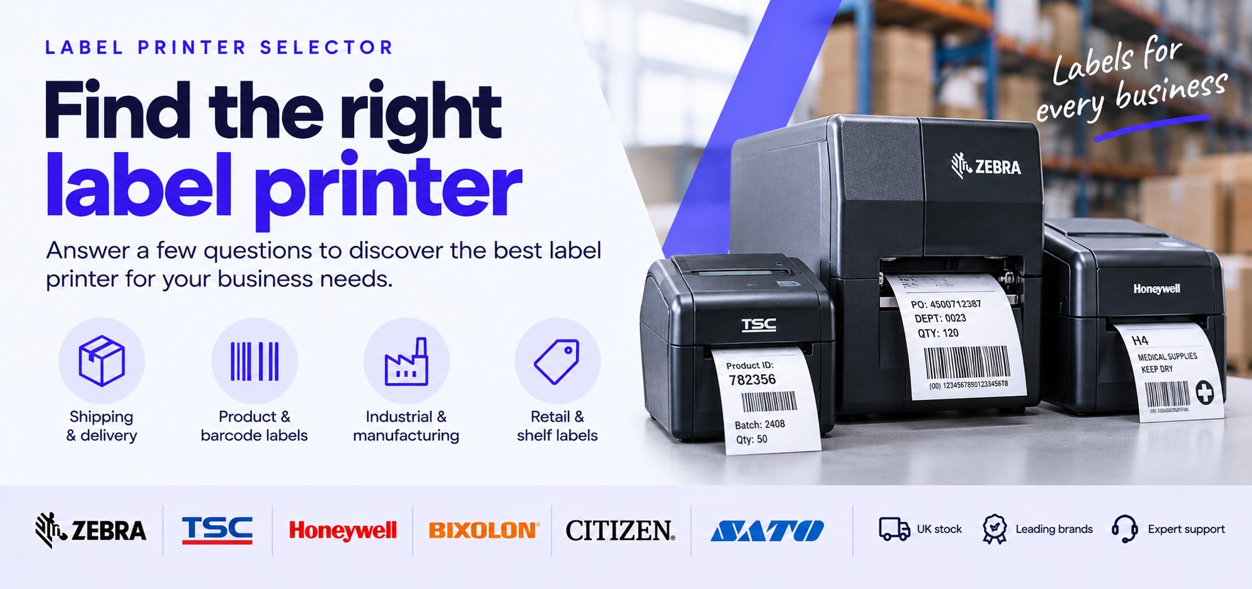 Label Printer Selector