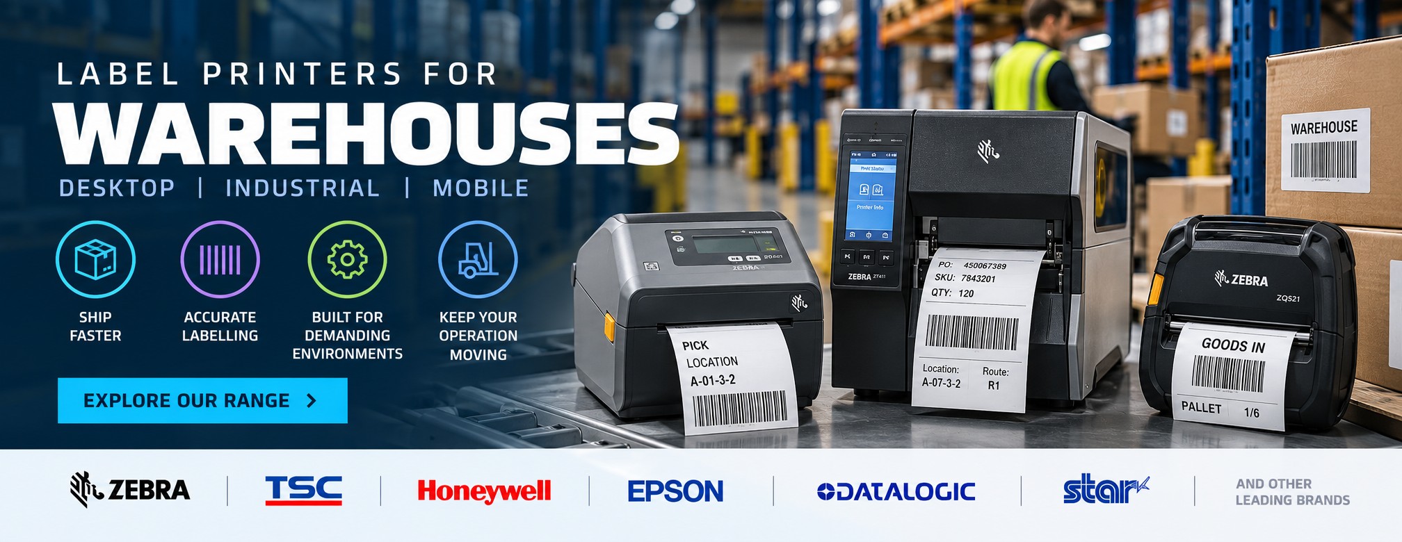 Label Printers for Warehouses