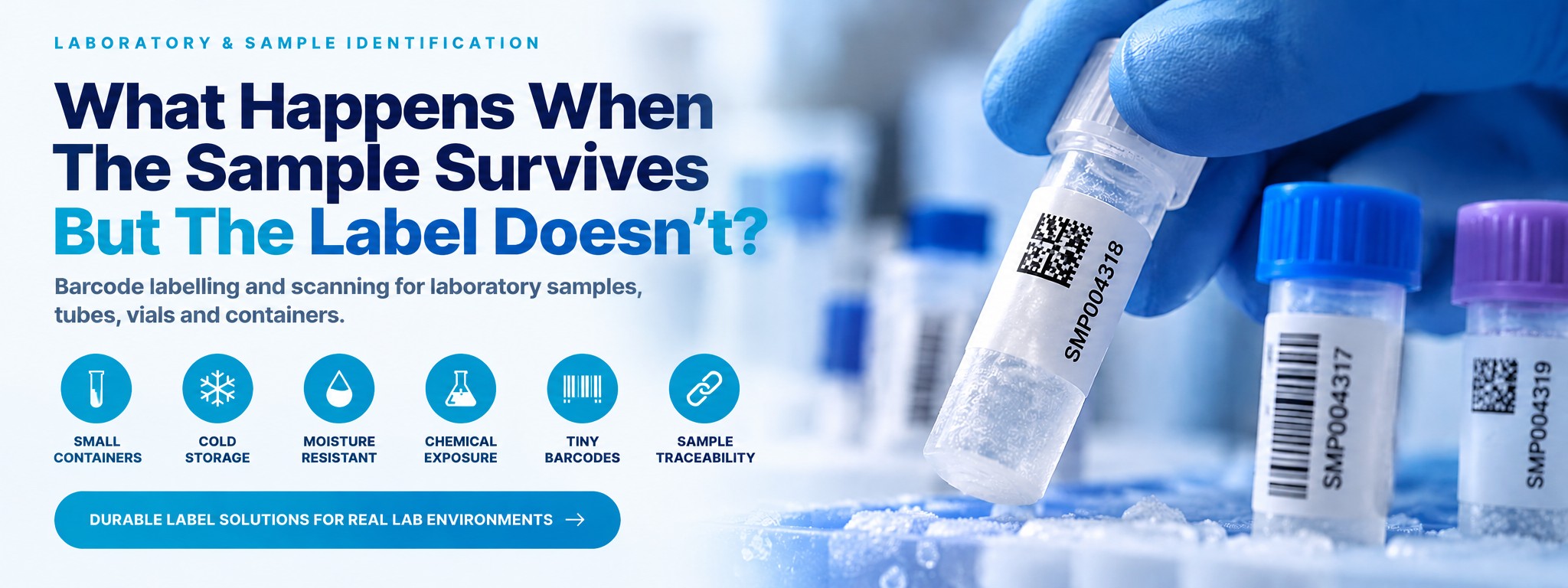 Laboratory & Sample Barcode Labels & Scanners