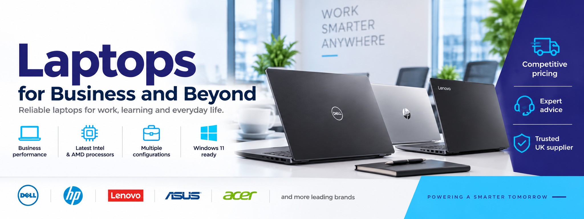 Laptops & Business Laptops UK | Dell, HP & Lenovo | Tek Direkt