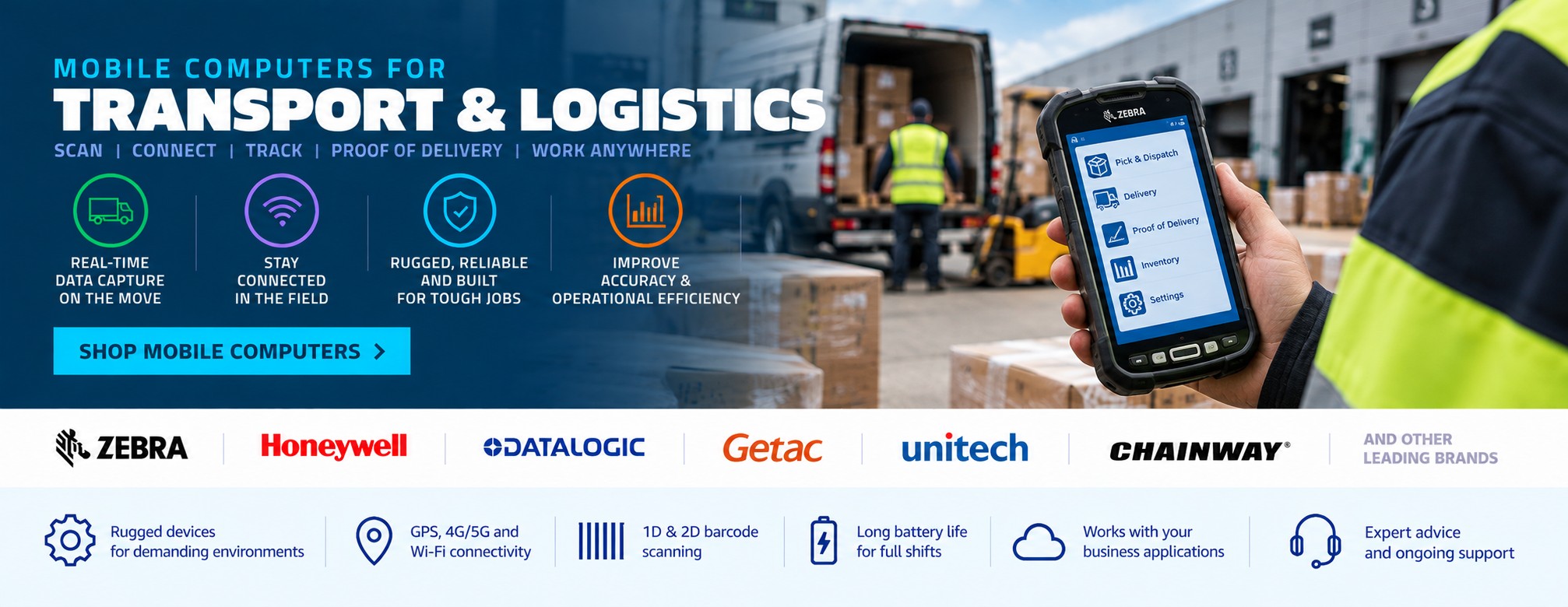 Mobile Computers for Transport and Logistics