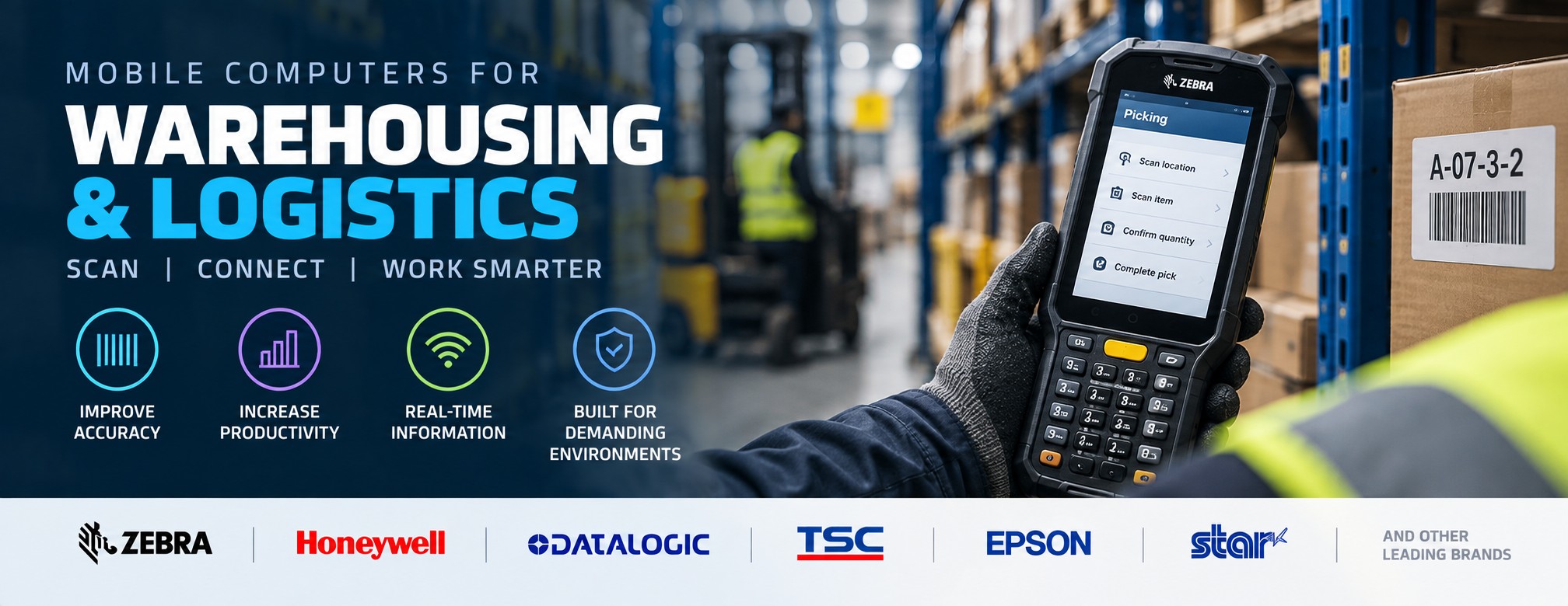 Mobile Computers for Warehousing & Logistics