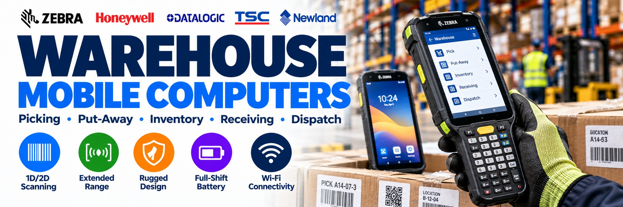 Mobile Computers for Warehousing & Logistics