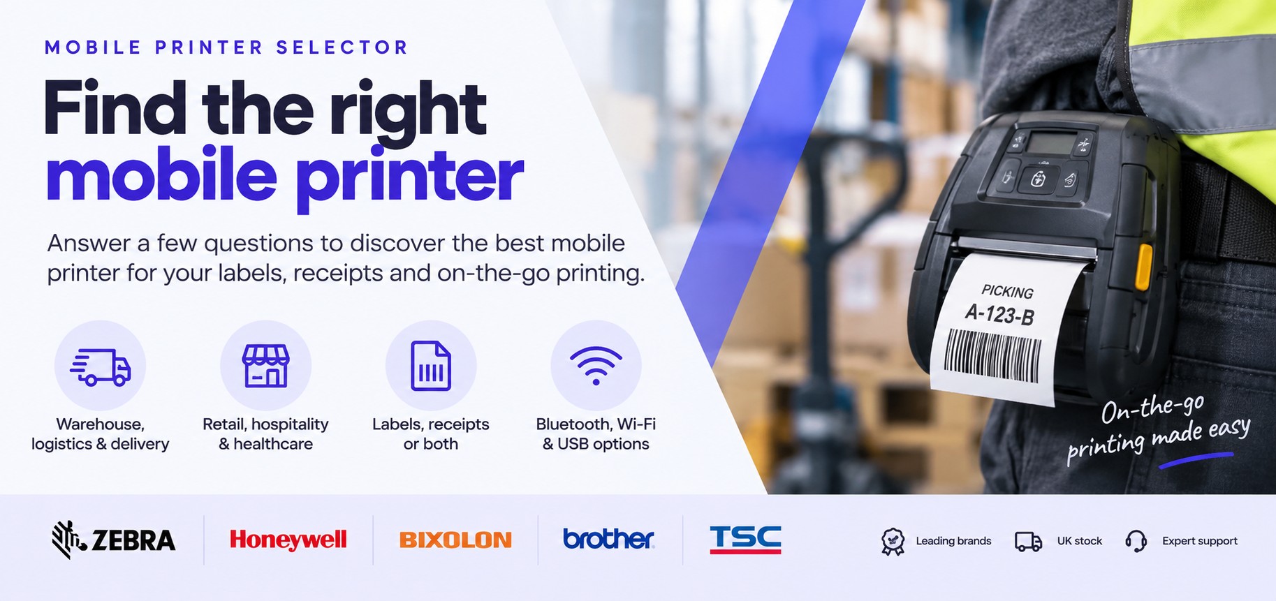 Mobile Printer Selector