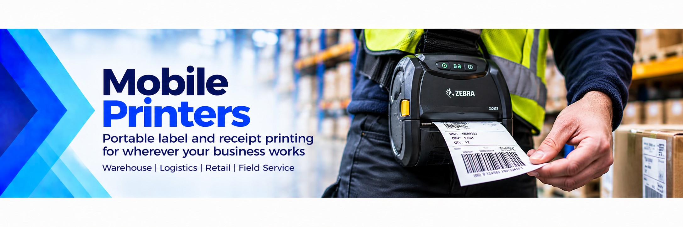 Mobile Printers & Portable Label Printers UK 