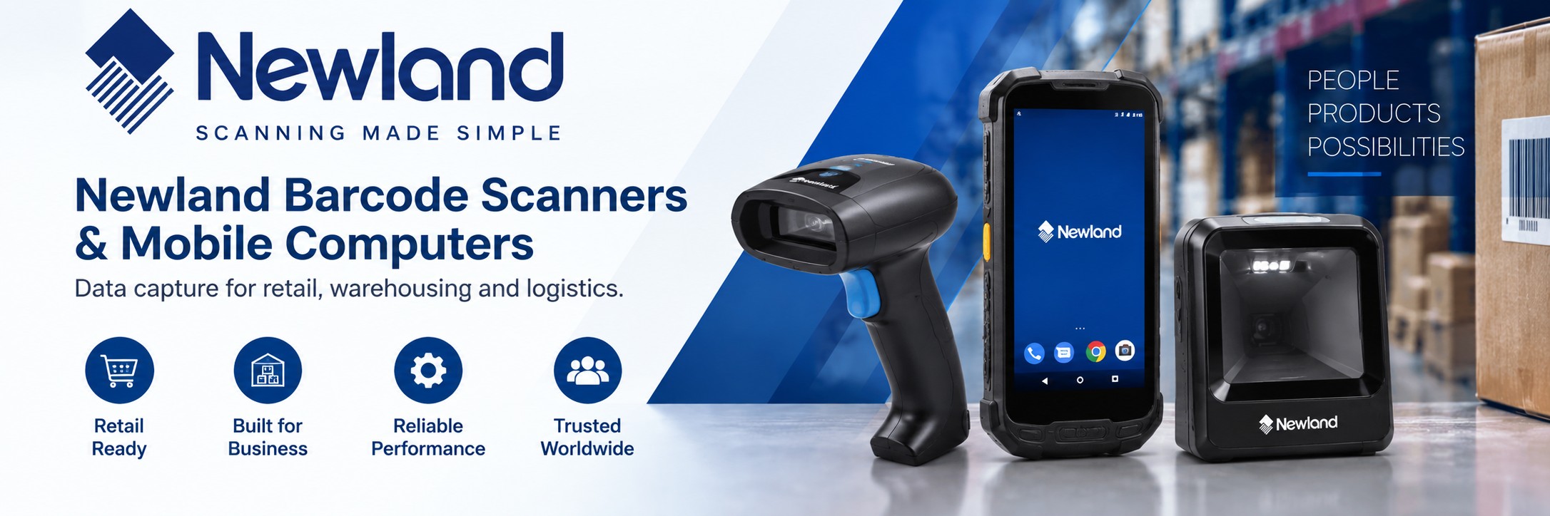 Newland Barcode Scanners, Mobile Computers & Data Capture Solutions 