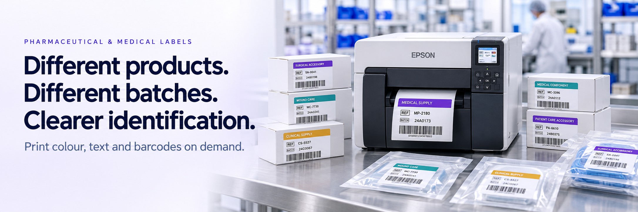 Pharmaceutical Colour Label Printing