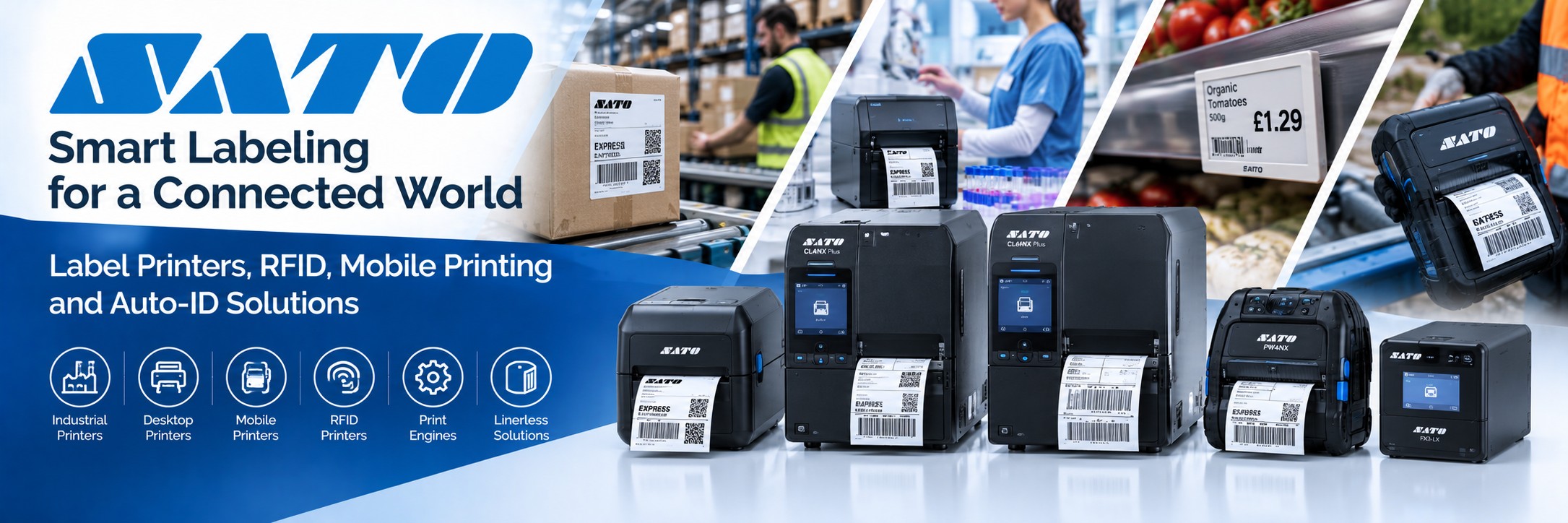 SATO Label Printers, RFID Printers & Auto-ID Solutions