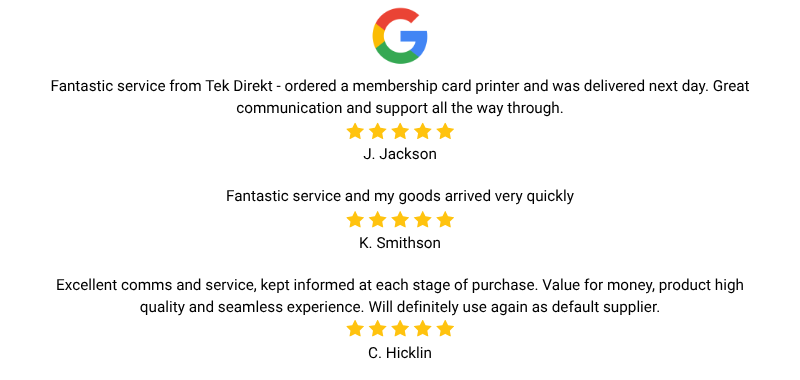 5 star reviews