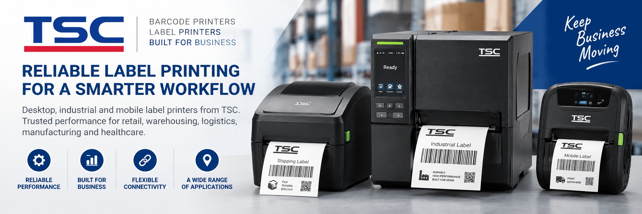 TSC Label Printers & Barcode Printing Solutions