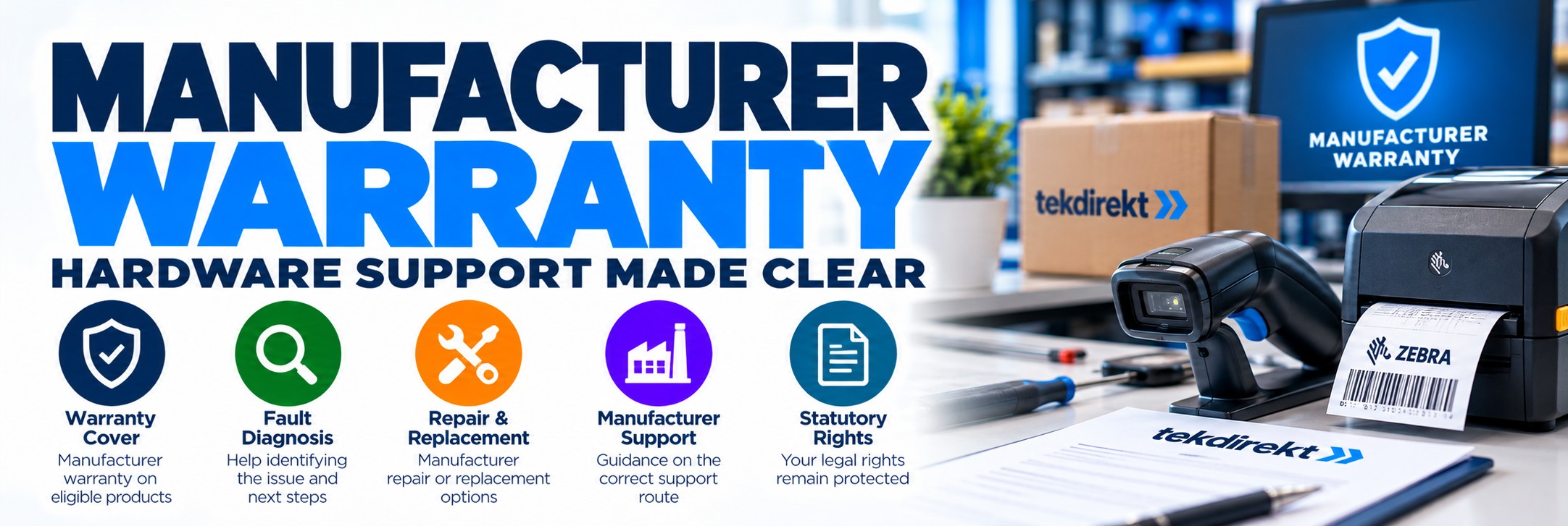 Tek Direkt Manufacturer Warranty