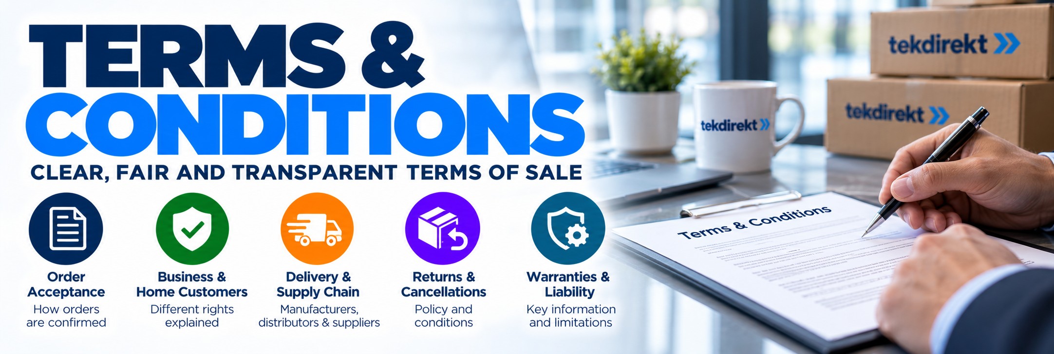 Tek Direkt Terms and Conditions
