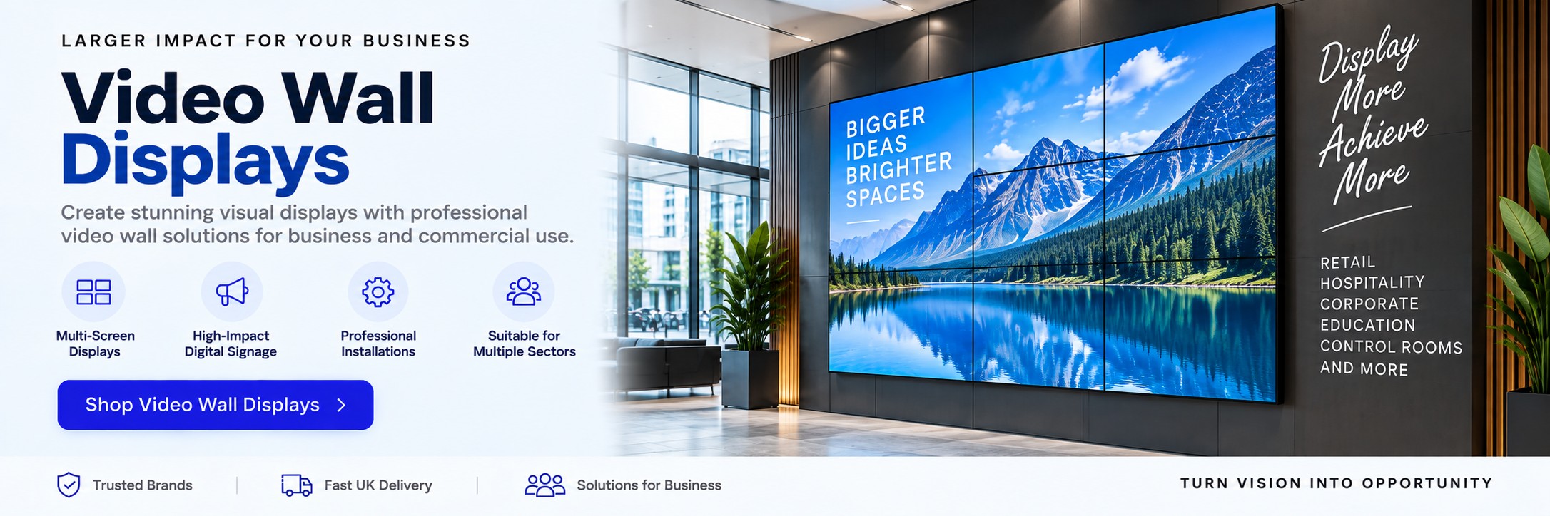 Video Wall Displays & Commercial Video Walls