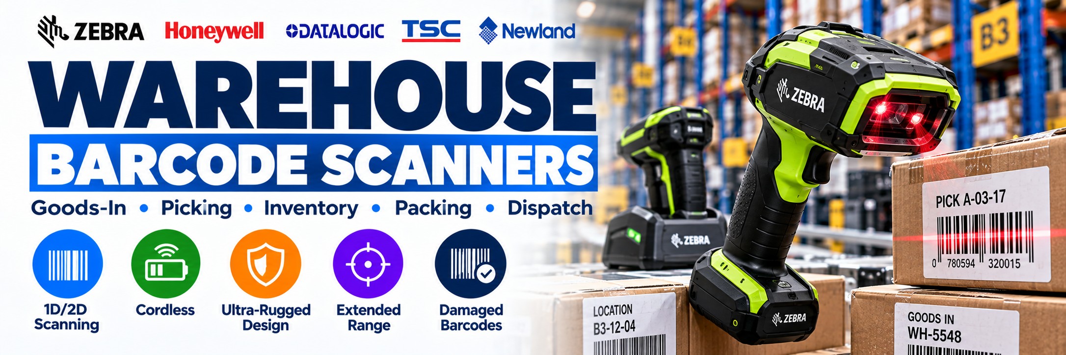 Warehouse Barcode Scanners