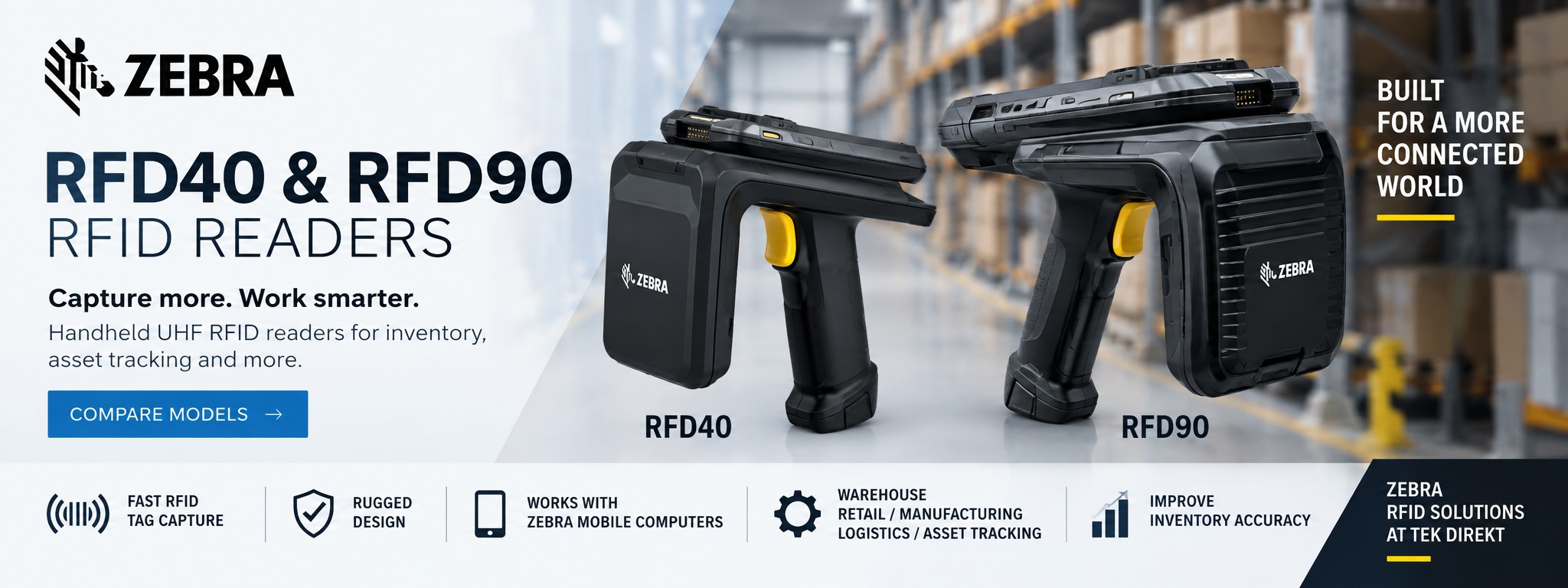 Zebra RFD40 & RFD90 RFID Readers
