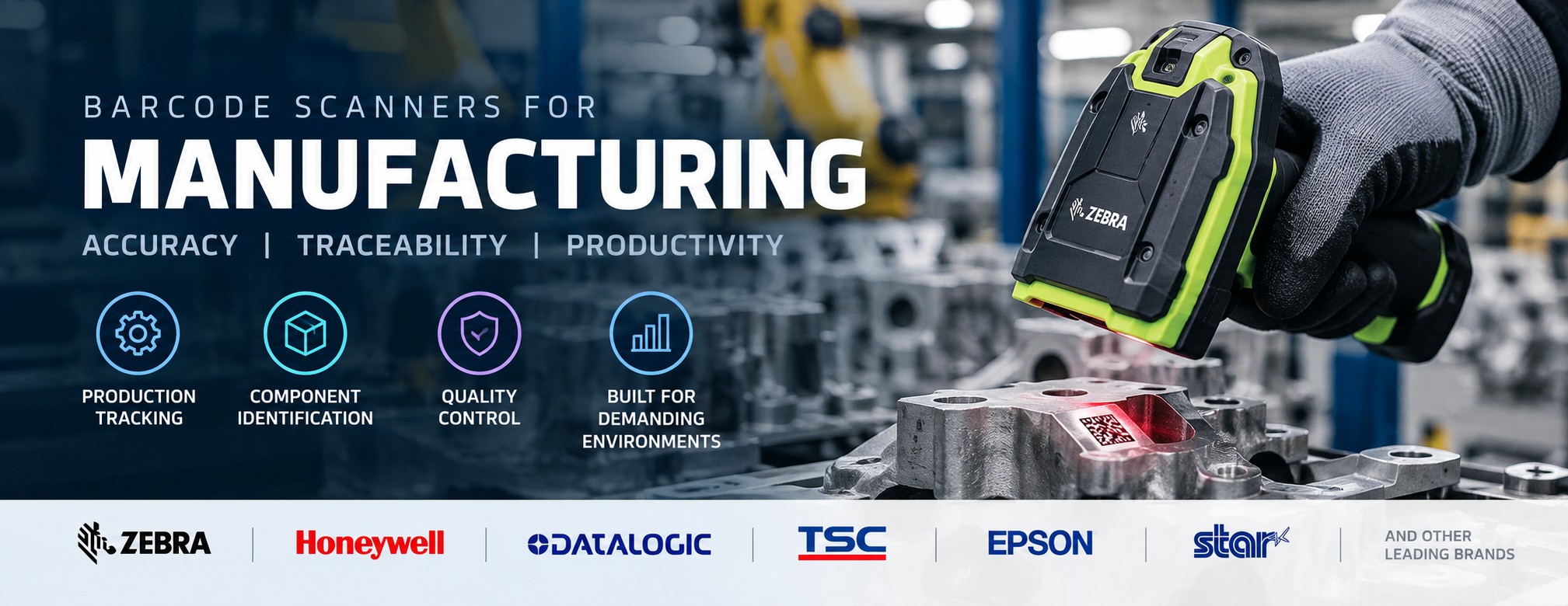 Barcode Scanners for Manufacturing