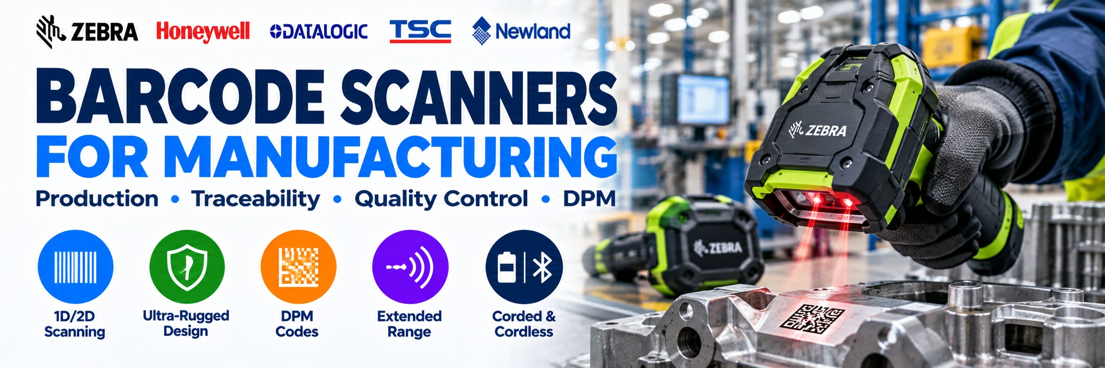 Barcode Scanners for Manufacturing