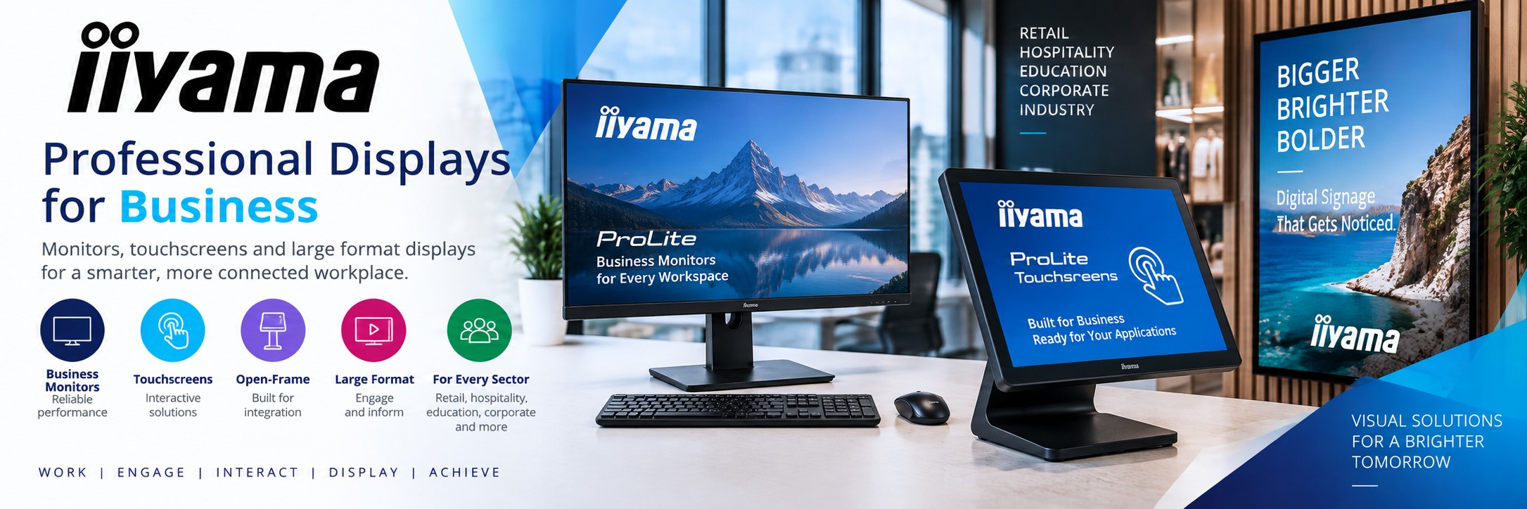 iiyama Monitors & Touchscreens UK