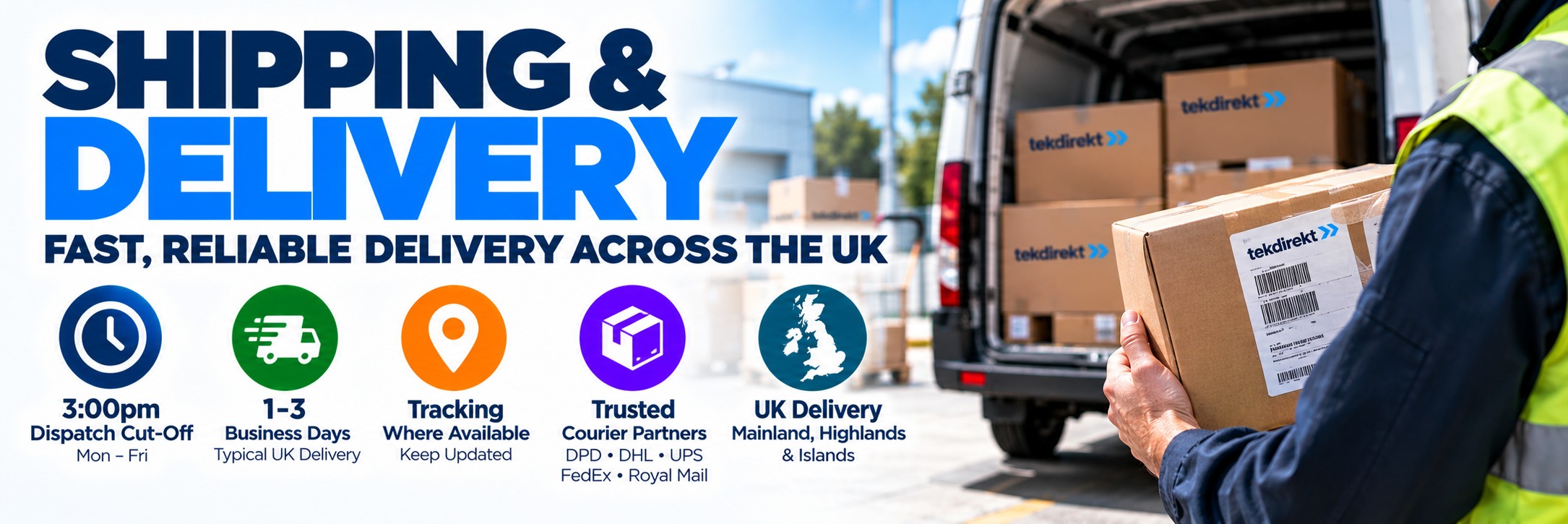 Tek Direkt  Shipping and Delivery